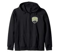 Mountain Badge Aspen, Colorado Zip Hoodie