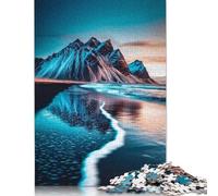 Mountain Beach Sunset Puzzle Jigsaw Creative Puzzles For Grown Ups 500 Piece Jigsaw Puzzles For Adults And Teenagers Jigsaw Puzzle Educational Toys Gift 500pcs (52x38cm)