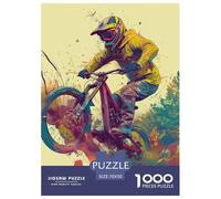 Mountain Bike 1000 Piece Paper Jigsaw Puzzle What Happens Next Educational Games for Adults And Kids 70x50cm/1000pcs