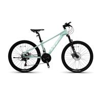 Mountain Bike, 21 Speeds Lightweight Outdoor Hybrid Bicycle, Easy to Assemble, Stylish Look for Men and Women, Ideal for Cycling Enthusiasts