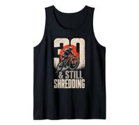 Mountain Bike 30th Birthday 30 and Still Shredding Tank Top