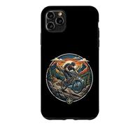 Mountain Bike Alps River Sunset Cyclist Nature Case for iPhone 11 Pro Max