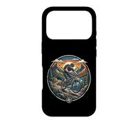 Mountain Bike Alps River Sunset Cyclist Nature Case for iPhone 17 Pro