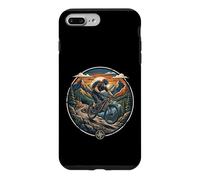 Mountain Bike Alps River Sunset Cyclist Nature Case for iPhone 7 Plus/8 Plus