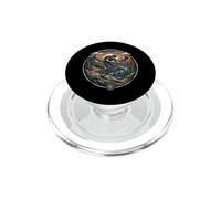 Mountain Bike Alps River Sunset Cyclist Nature PopSockets PopGrip for MagSafe