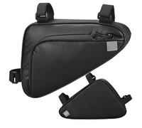 Mountain Bike Bag Triangle Tube Bike Storage Bag | Waterproof Pouch Phone Holder Organizer for Tools Gear Wallet Men Women Road Mountain Biking Commuting Outdoor