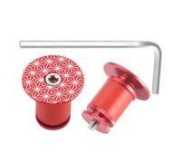 Mountain Bike Bar Ends Bar Ends for Mountain Bike,Adjustable Aluminum Alloy Bars | Bike Accessories for Bike Path Cycling Motorcycle Riding Commuting Sports Fitness
