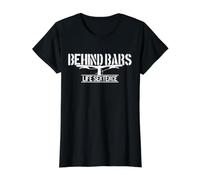 Mountain Bike Behind Bars Life Sentence MTB Funny Biker Gift Value Graphic T-Shirt, Women, Black, L