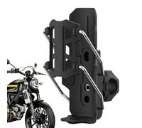 Mountain Bike Bottle Cage, Automatic Clamp Bottle Cage - Adjustable 360 Degree Rotating Bottle Holder for Road Bike, Handlebar Motorcycle, Cycling