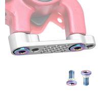 Mountain Bike Brake Adapter | Flat Aluminum Precision - Disc Brake Adapter For Bicycle Front & Rear | for Bikers, Riders, Mechanics, Cyclists, Biking, Touring, Travel,