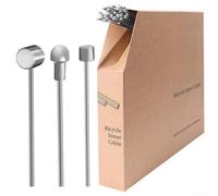 Mountain bike brake and shifter inner core cable made from stainless steel, optimized for accurate gear control and brake response (2.1M shifter)