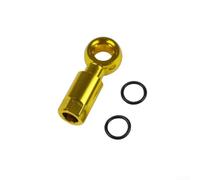Mountain Bike Brake Hose Connector Kit Olive Nut Seals For Slx For Xt For Xtr Bh90 Systems Golden Color(Golden)