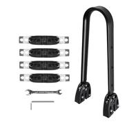 Mountain Bike Cargo Rack - Rear Frame Mount Carrier, Front Fork Bag Support, Luggage Holder System | Sturdy Cycling Storage Platforms For Commuting Travel Gear Transport Use