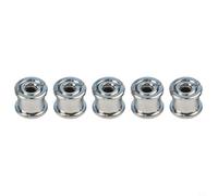 Mountain Bike Chainring Screws 10Pcs Stainless Steel for Reliable Performance on the Trail (B Double)