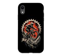 Mountain Bike Chainring Sun Rider Mid-Jump Graphic Case for iPhone XR