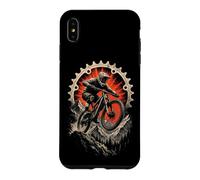 Mountain Bike Chainring Sun Rider Mid-Jump Graphic Case for iPhone XS Max