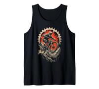 Mountain Bike Chainring Sun Rider Mid-Jump Graphic Tank Top