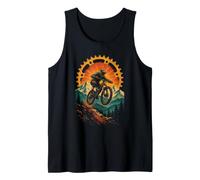 Mountain Bike Chainring Sun Rider Mid-Jump Graphic Tank Top
