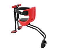 Mountain Bike Child Seat - Rear Mounted Kids Bike Seat for Toddlers, Adjustable Foot Pedals, 50kg Capacity, PU Padded, Fits Most Standard Bikes
