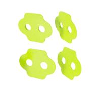 Mountain Bike Cleat Shims - Cycling Shoe Cleat Alignment And Correction | Angle And Height Adjustment 3.8x2.7cm | 1mm 2mm And 1° 3rd Options For Varus Alignment And Leg Length Compensation