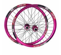 Mountain Bike Clincher Wheel Set 26 27.5 29inch Aluminum Alloy Double Wall Rim Quick Release Front Rear Wheels 9 * 100/10 * 135mm Disc Brake Wheelset for 8-12 Speed Cassette