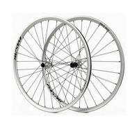 Mountain Bike Clincher Wheelset 27.5" 29" 54T Ratchet Aluminum Double-layer Rim Trail/AM/DH Wheels, 7-12 Speed Cassette, Center Lock Thru-Axle Boost(29"-Silver,F100 R142)