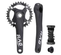 Mountain Bike Course - Bicycle Crank Garnish, Hollow Integrated Chain Sixteen centimeters Length | Light Aluminum Alloy Narrow Wide Chain Ring for the Outdoor Area