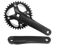 Mountain Bike Crank Arms 170mm Taper Spindle with 104BCD Chainring Mounting for 32 to 40 Tooth Chainring Use on All MTB Types (36T)