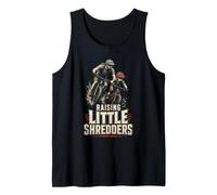 Mountain Bike Dad Raising Little Shredders MTB Tank Top