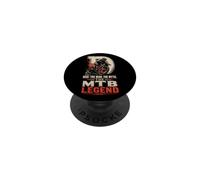 Mountain Bike Dad: The Man, The MTB Legend PopSockets Adhesive PopGrip