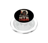 Mountain Bike Dad: The Man, The MTB Legend PopSockets PopGrip for MagSafe
