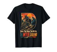 Mountain Bike Dad: The Man, The MTB Legend T-Shirt