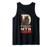 Mountain Bike Dad: The Man, The MTB Legend Tank Top