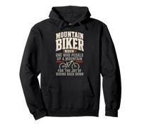 Mountain Bike Definition Pedals Up Rides Down Pullover Hoodie
