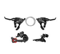 Mountain Bike Derailleur - Speed Control, Ergonomic Shifter Grip | Durablies Performance Cycling Part, Multifunction Transmission Change Lever, Lightweight Braking Gear for Off Road Sport Route