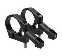 Mountain Bike Direct Mounting Handlebar Support Two Piece Direct Mounting Mountain Bike Stem, Heavy Duty Aluminium Alloy Bicycle Equipment for Beginners Bicycle Enthusiasts and Adults