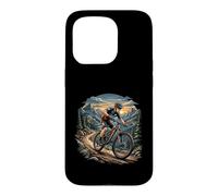 Mountain Bike Downhill Alps Mountains Nature Case for iPhone 15 Pro