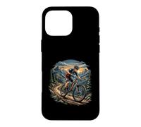 Mountain Bike Downhill Alps Mountains Nature Case for iPhone 16 Pro Max