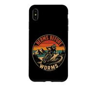 Mountain Bike Downhill - Berms Before Worms Case for iPhone XS Max
