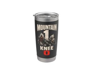 Mountain Bike Downhill Funny Mountain 1, Knee 0 Stainless Steel Insulated Tumbler