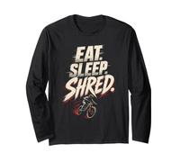 Mountain Bike Downhill Shred Long Sleeve T-Shirt