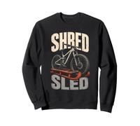 Mountain Bike Downhill Shred Sled Sweatshirt