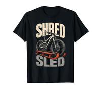 Mountain Bike Downhill Shred Sled T-Shirt