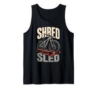Mountain Bike Downhill Shred Sled Tank Top