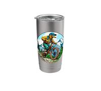 Mountain Bike Duck Stainless Steel Insulated Tumbler