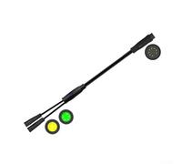 Mountain bike eBike 1T2 cable with 8 pin to 5 pin display connection and 3 pin throttle grip compatible with Quantum controllers and waterproof motors (1T2 295mm)