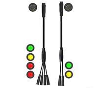 Mountain bike ebike controller cable 1T4 8 pin to display brake throttle grips designed for KT Quantum systems and most mountain bike motors (1T4 1400mm)