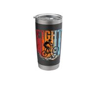 Mountain Bike Eight 8th Birthday Stainless Steel Insulated Tumbler