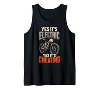 Mountain Bike Electric Yes Its Cheating EMTB Tank Top