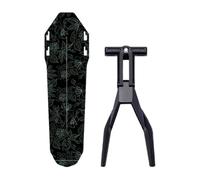 Mountain Bike Fending Board,Adjustable Bike Splash Guard | Full Cover Thicken & Widen, Quick Release Fat Tire Cycle Fending Board for Mountain and Road Cycles